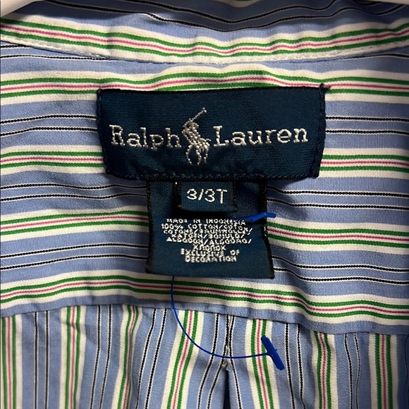 Ralph Lauren Toddler Button Up - Picture 3 of 4